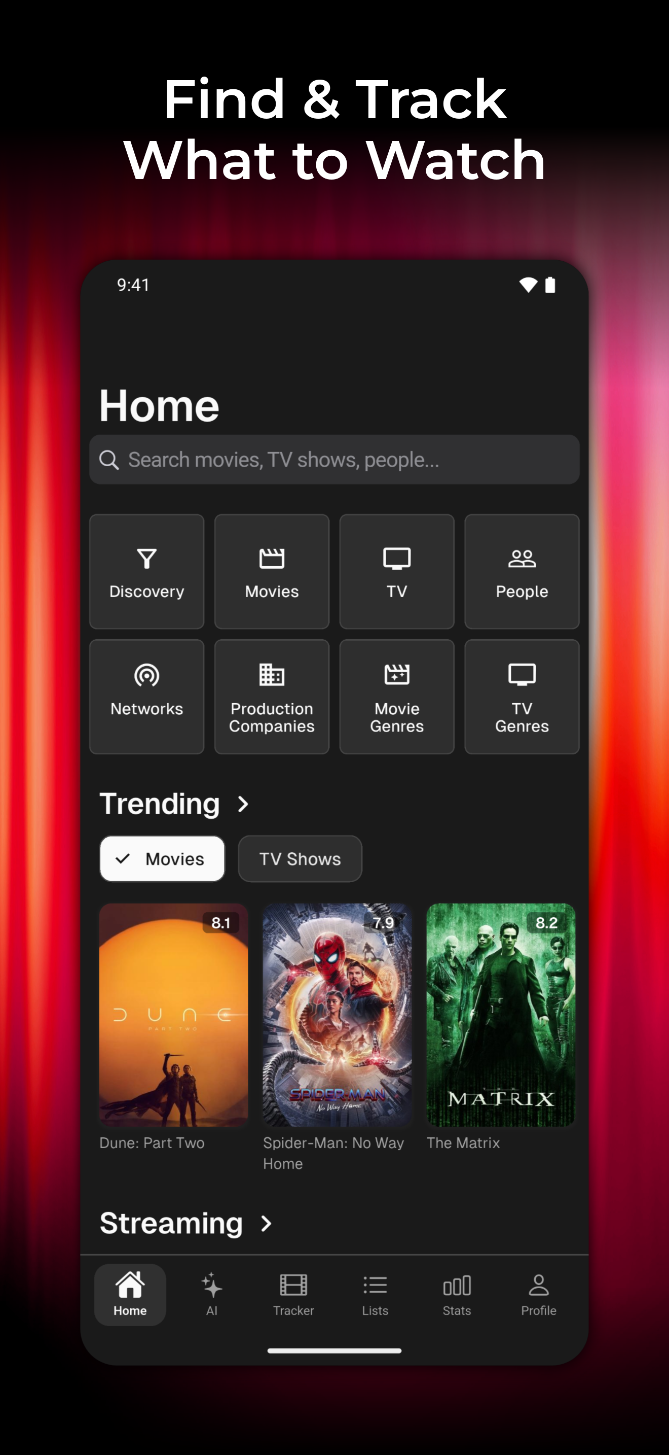 Movie Paradise App Screenshot